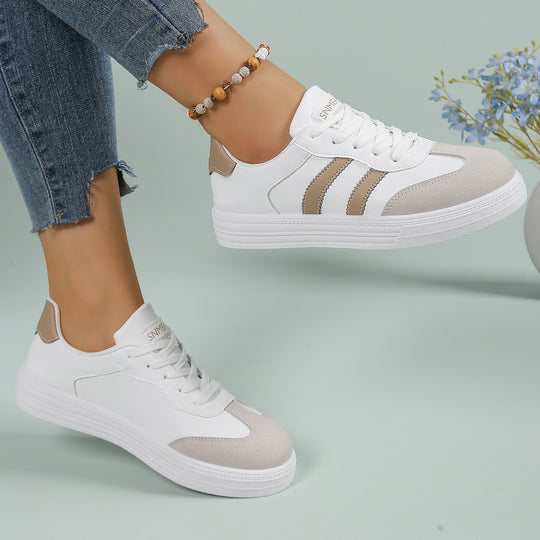 Damen Sportliche Sneaker mit gepolsterter Innensohle und atmungsaktivem Obermaterial EB
