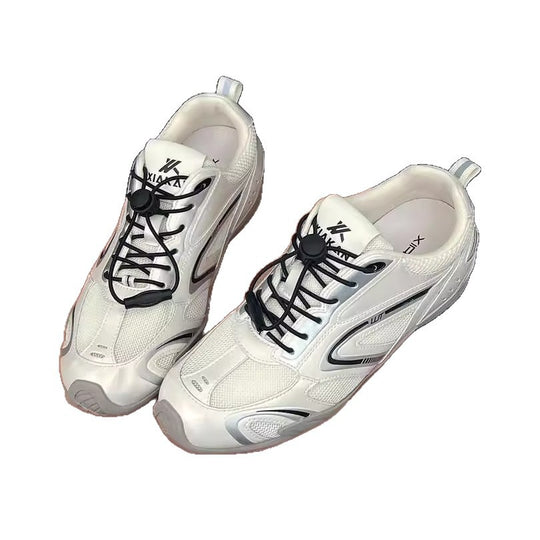 Damen Sportliche Sneakers mit innovativem Schnürsystem und atmungsaktiver Sohle EB