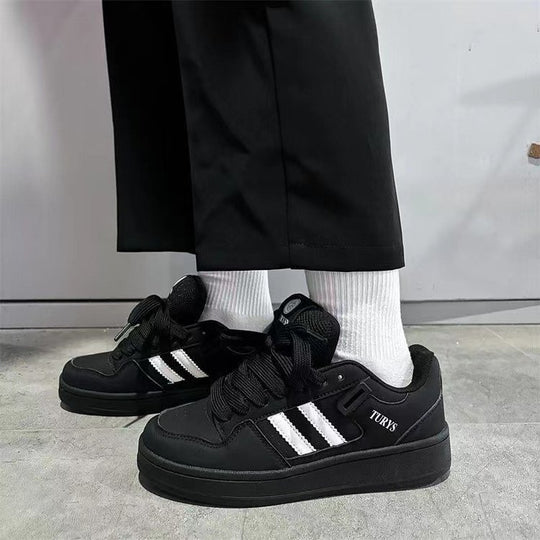 Damen Sportliche Sneakers mit klassischem Design und dämpfender Sohle EB