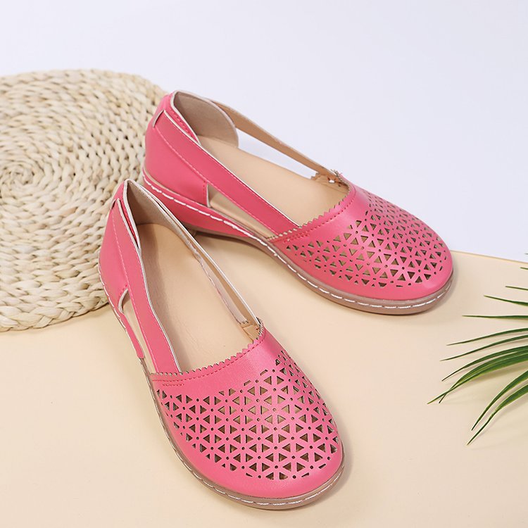 Damen Luftige Clogs mit besonders atmungsaktivem Lochdesign und komfortabler Laufsohle EB