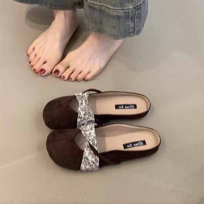 Damen Elegante und bequeme Clogs mit modischem Riemchen-Design EB
