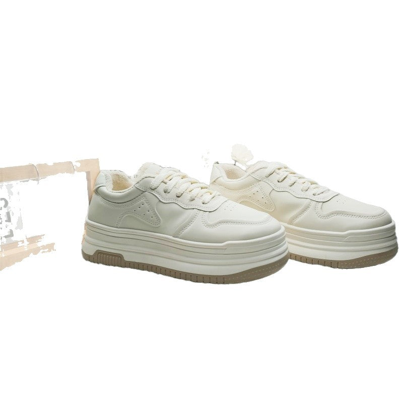 Damen Modische Sneaker mit dickem Komfortprofil EB