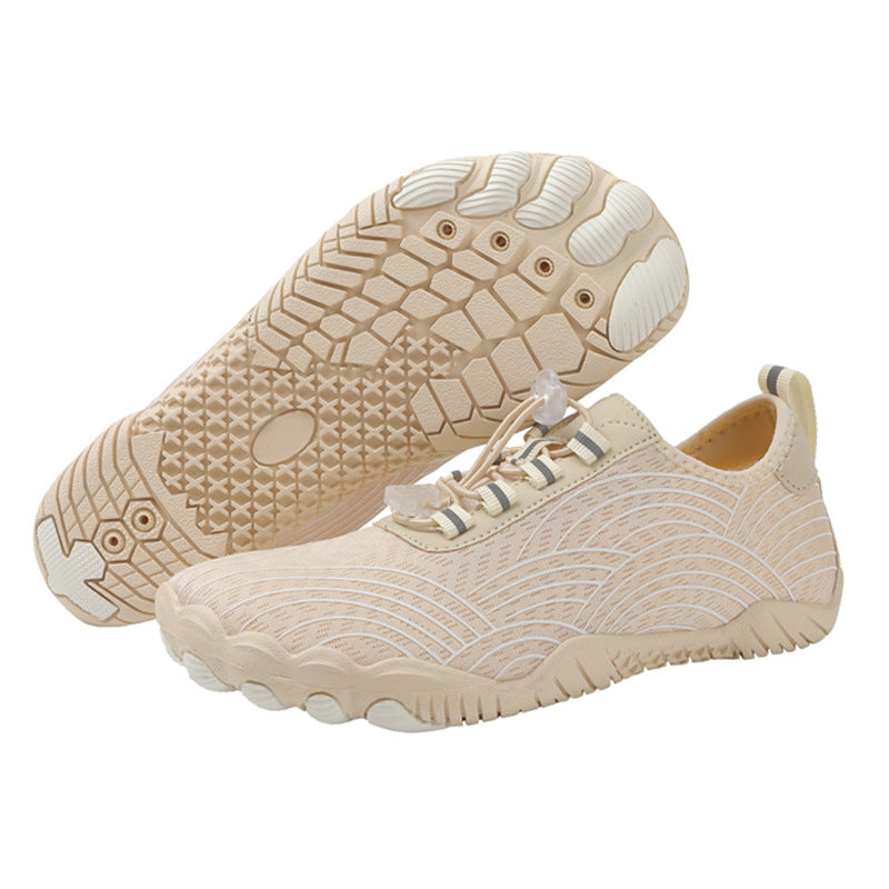 Damen Flexible Aqua-Sport-Schuhe mit atmungsaktivem Obermaterial und rutschfester Sohle EB