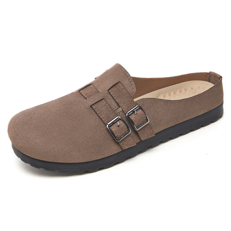 Damen Komfortable Clogs mit verstellbarem Riemen und weicher Innenausstattung EB