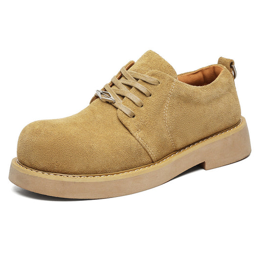 Damen Bequeme und modische Schnürschuhe aus Soft-Veloursleder EB
