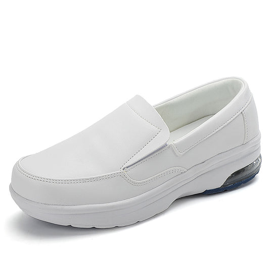 Herren nan ergonomischer Klinik-Slipper für Pflegepersonal mit Luftpolster-Fersendämpfung und rutschfester Profilsohle EB