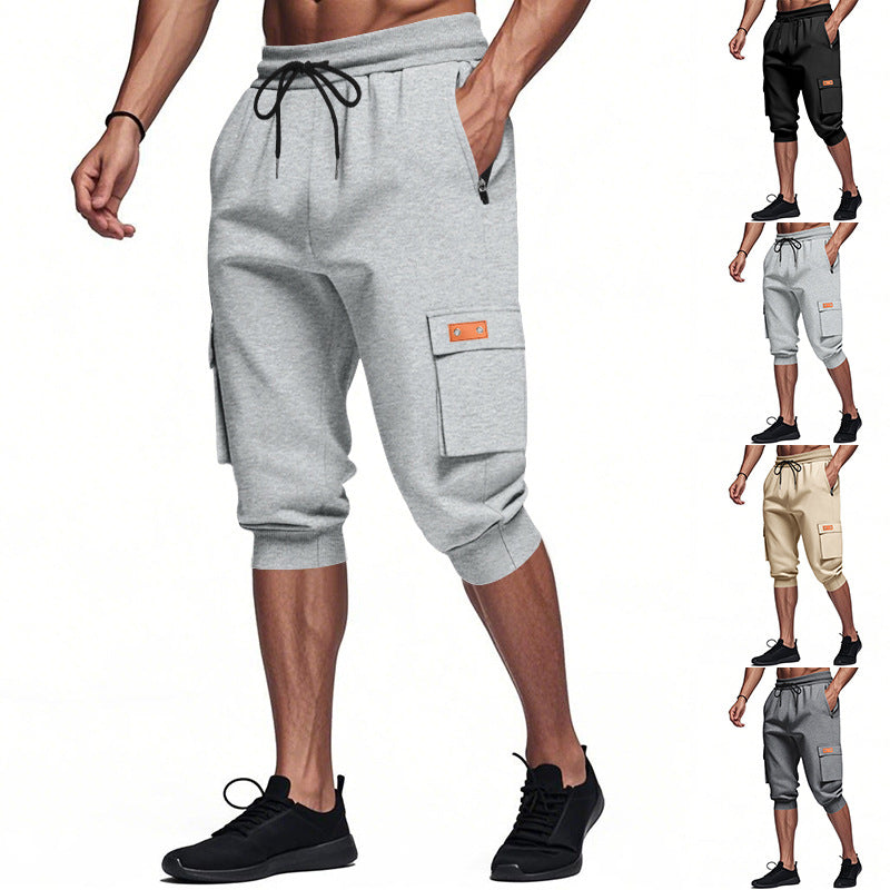 Herren Cargo-Shorts mit elastischem Bund und praktischen Seitentaschen EB
