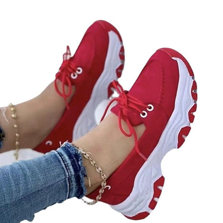 Damen Bequeme Freizeit-Laufschuhe mit dämpfender Sohle und atmungsaktivem Obermaterial EB
