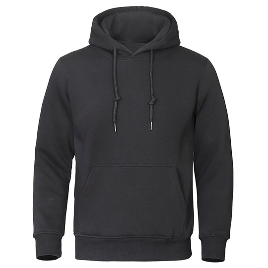 Unisex Premium-Kapuzenpullover mit extra hohem Kragen, Kängurutasche und gebürstetem Innenfutter EB
