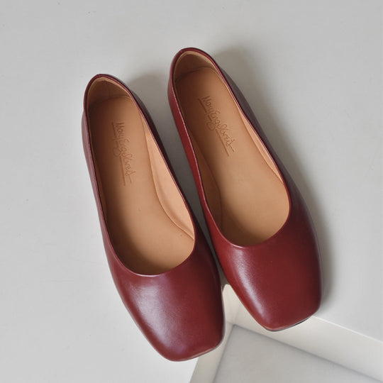 Damen Elegante Ballerinas mit rutschfester Sohle EB