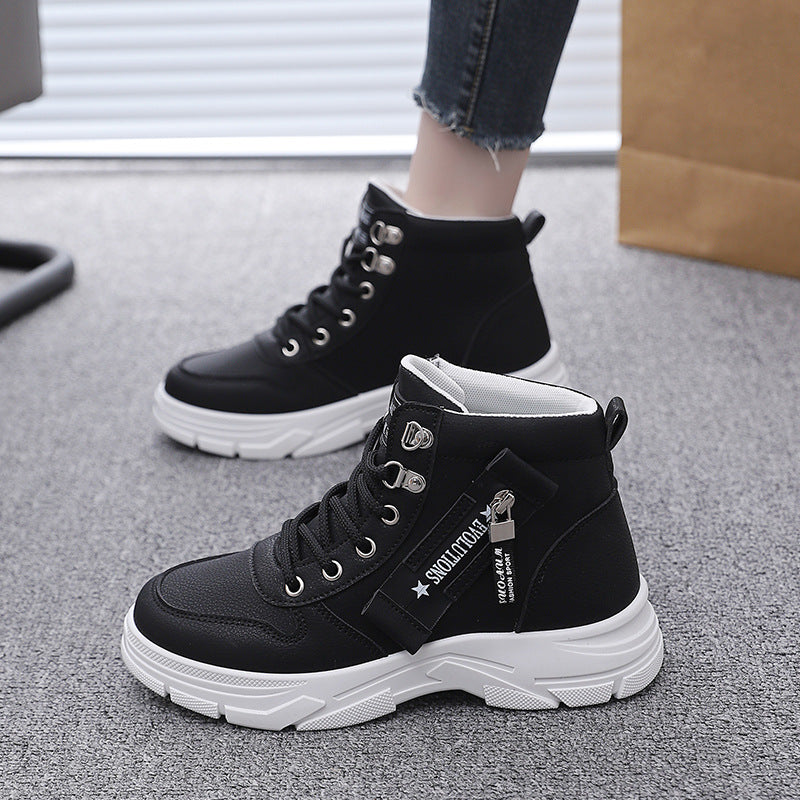 Damen High-Top Sneakers mit robustem Profil und modischem Design EB