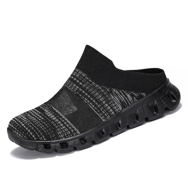 Damen Freizeitschuhe mit flexiblem Strick-Obermaterial und rutschfester Laufsohle EB