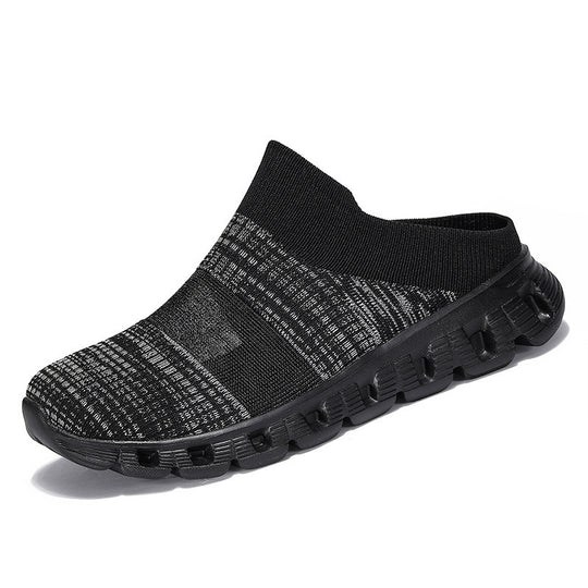 Damen Freizeitschuhe mit flexiblem Strick-Obermaterial und rutschfester Laufsohle EB