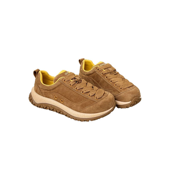 Damen Sportliche Freizeit-Sneaker mit rutschfester Sohle und atmungsaktiver Obermaterialstruktur EB