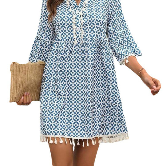 Damen modisches Freizeitkleid EB
