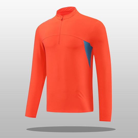 Herren Funktions-Thermoshirt mit Stehkragen und Reißverschluss EB
