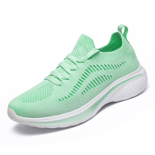 Damen Atmungsaktive Fitness Sneakers mit flexibler Laufsohle EB