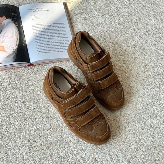 Damen Sportliche Sneaker mit praktischem Klettverschlusssystem EB