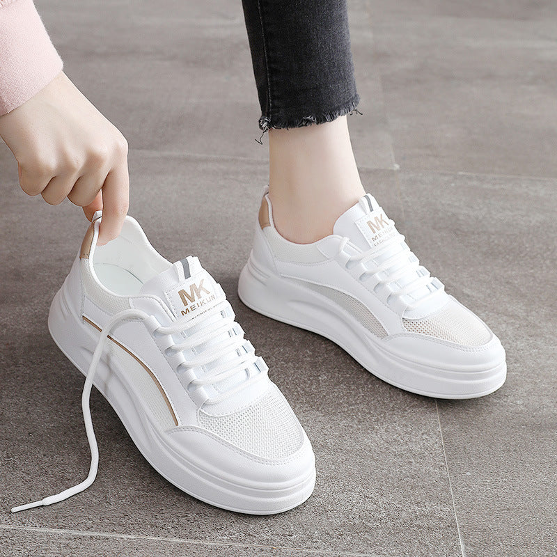 Damen modische Sneaker mit ergonomischer Dämpfung und atmungsaktiver Oberflächenstruktur EB