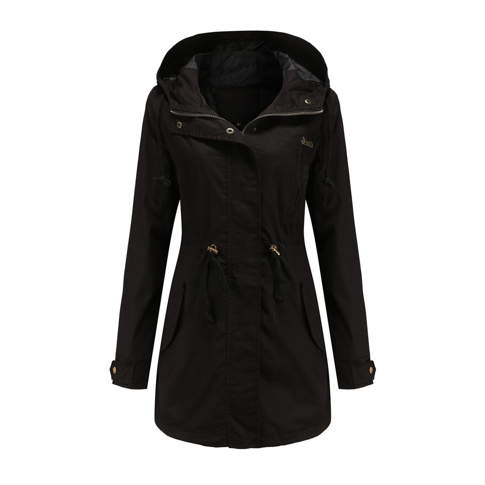 Damen Funktionsjacke mit verstellbarem Bund und Reißverschluss EB