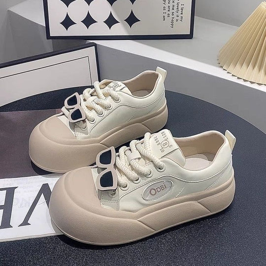 Damen Trendige Sneaker mit markantem Plateau EB