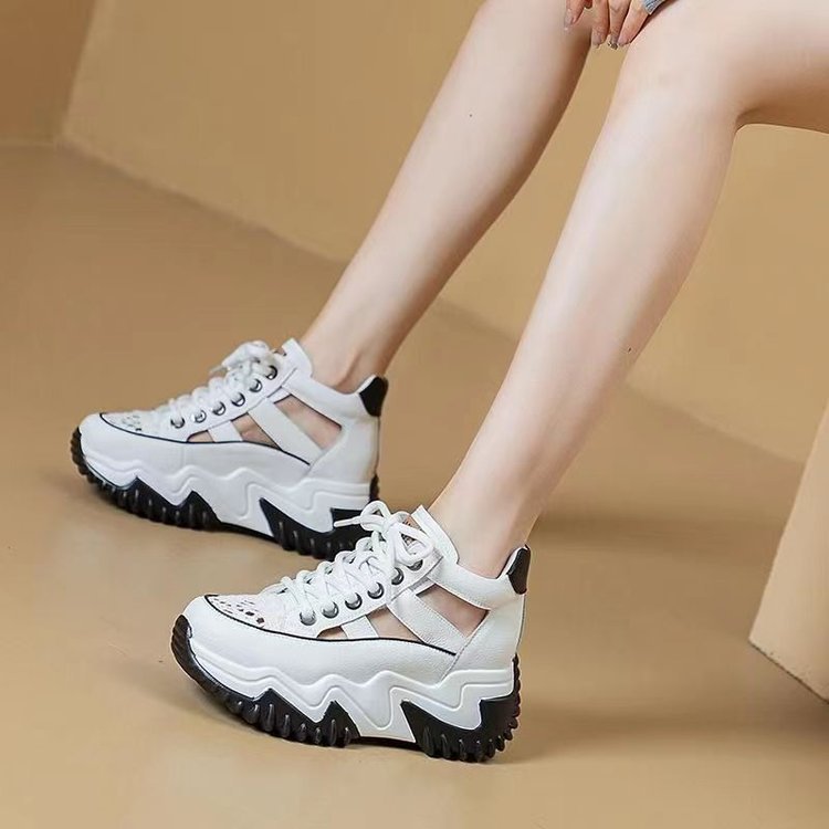 Damen Sportliche Chunky Sneakers mit innovativer Sohle und atmungsaktivem Obermaterial EB