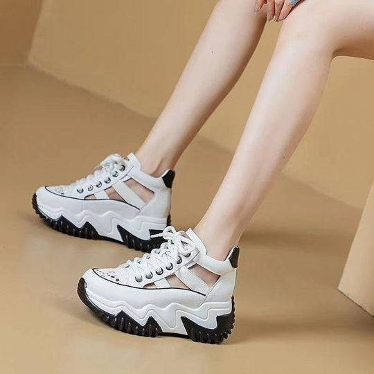 Damen Sportliche Chunky Sneakers mit innovativer Sohle und atmungsaktivem Obermaterial EB