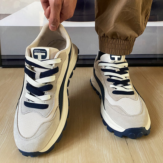 Damen Sportliche Sneakers mit atmungsaktiver Mesh-Oberfläche und dämpfender Sohle EB