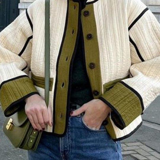 Damen modische Steppjacke EB