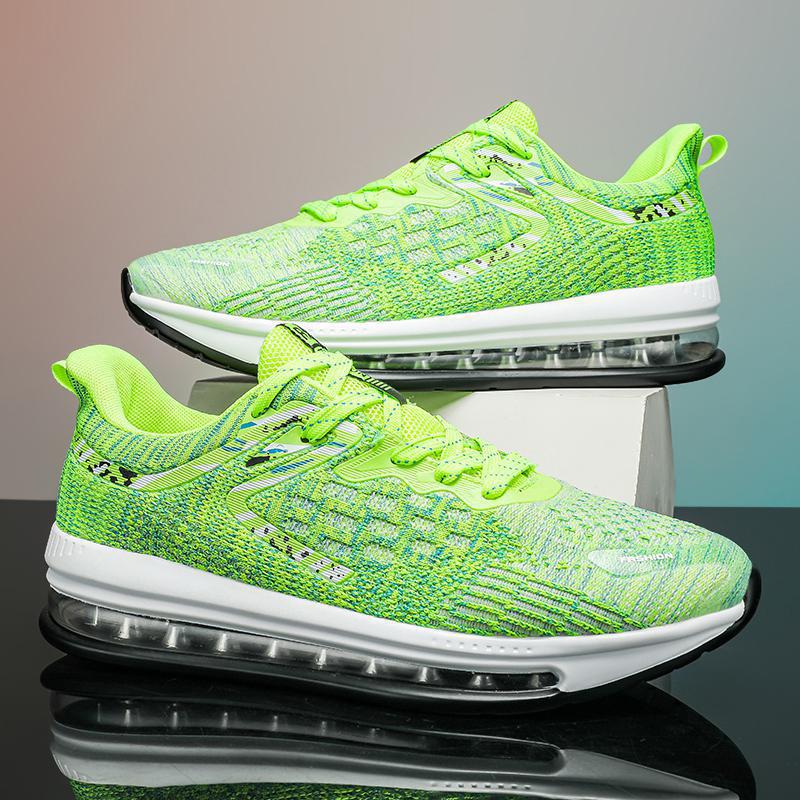 Damen Atmungsaktive Sport Sneakers mit stoßdämpfender Sohle EB
