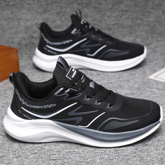 Damen Leichte und atmungsaktive Fitness-Sneaker mit flexiblem Dämpfungssystem EB