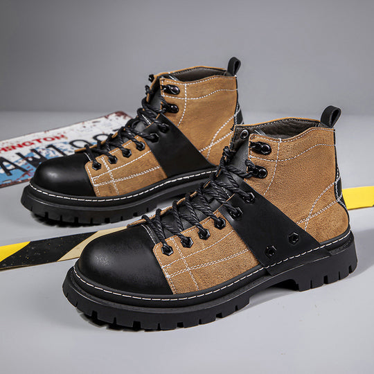 Damen Robuste Schnürboots mit strapazierfähigem Obermaterial für Outdoor-Aktivitäten EB