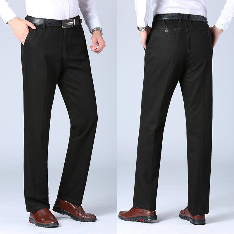 Herren Elegante Anzughose mit schmalem Schnitt und praktischen Taschen EB