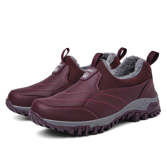 Damen Komfortable Winter Sneaker mit rutschfester Sohle und isoliertem Futter EB