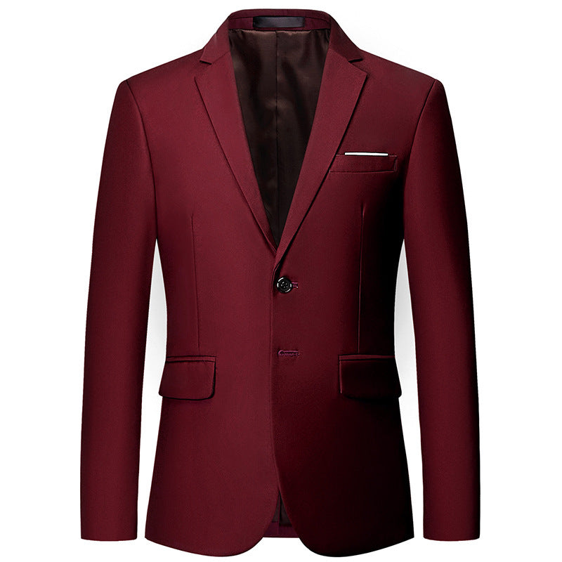 Herren nan tailliertes Sakko mit schmaler Silhouette, Stretchanteil und Pattentaschen EB