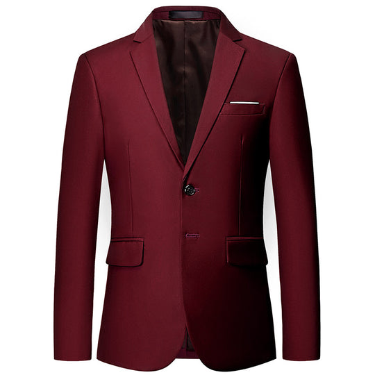Herren nan tailliertes Sakko mit schmaler Silhouette, Stretchanteil und Pattentaschen EB