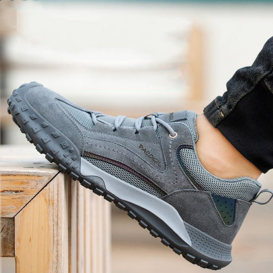 Herren Sportliche Wanderschuhe mit rutschfester Sohle und atmungsaktivem Obermaterial EB