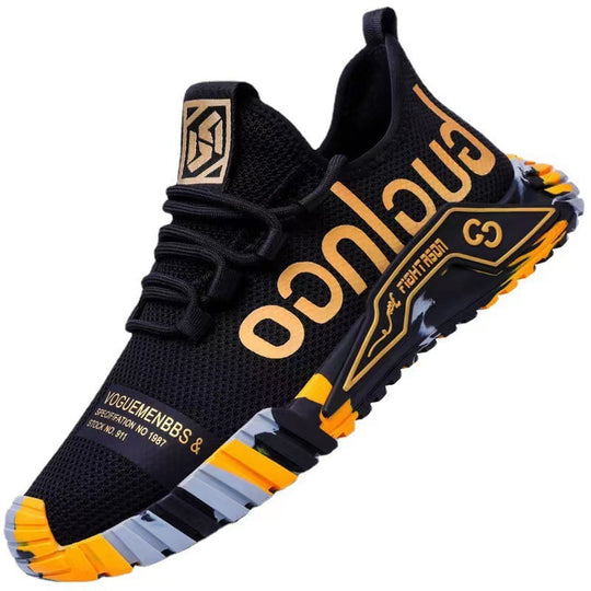 Herren Sportliche Freizeitsneaker mit rutschfester Sohle und atmungsaktivem Obermaterial EB