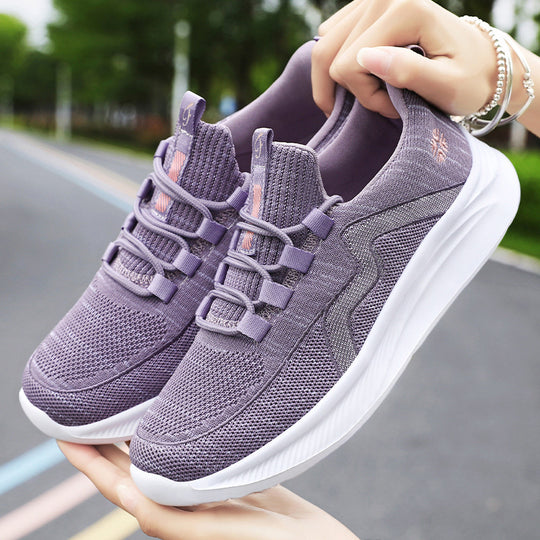 Damen Sportliche und atmungsaktive Sneakers mit innovativer Netzstruktur EB