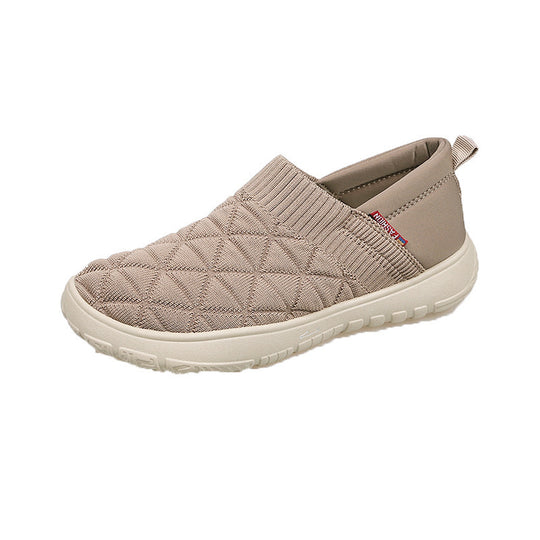 Damen Komfortable Slip-On Sneakers EB