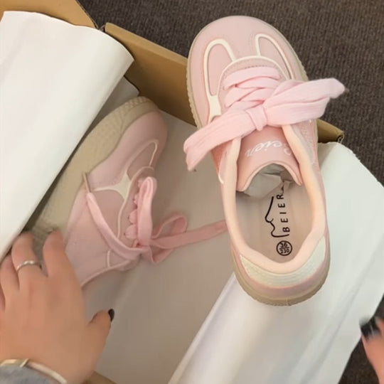 Damen Sportliche Sneakers mit verspieltem Design und bequemer Dämpfung EB