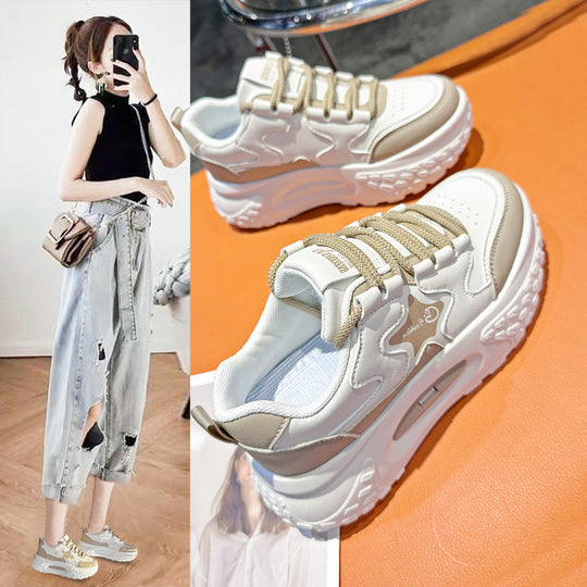 Damen Chunky Sneakers mit innovativer Dämpfungstechnologie und stilvollem Design EB