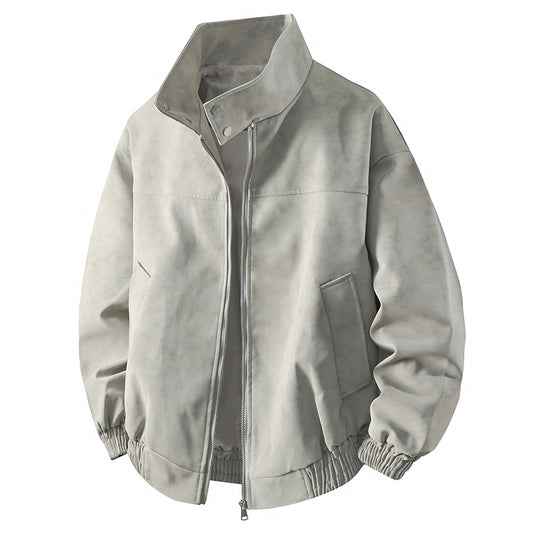 Herren Modische Übergangsjacke mit hohem Kragen und revitalisierendem Innenfutter EB