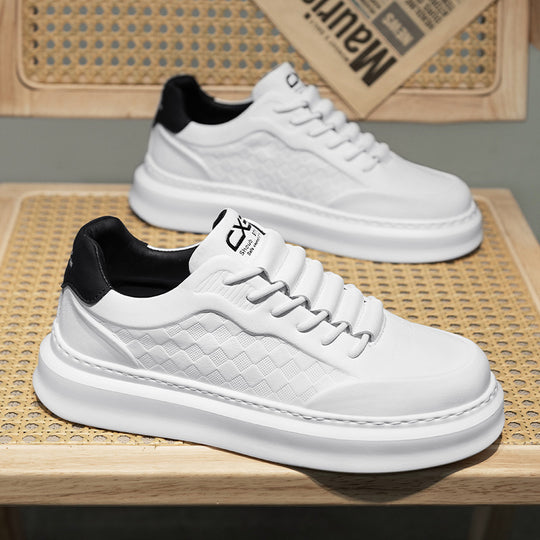 Damen modische Lifestyle Sneakers mit gepolsterter Sohle EB