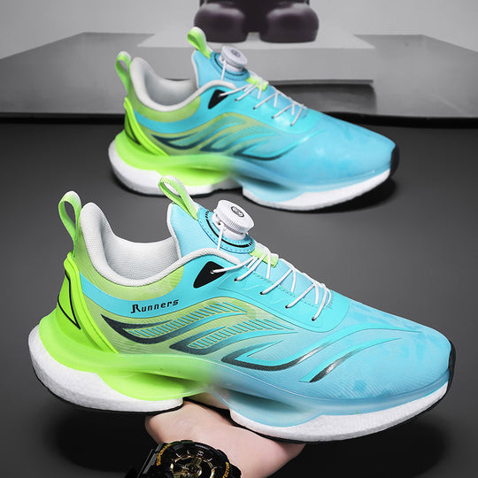 Herren nan innovativer Laufschuh mit Drehverschluss, nahtlosem Strickobermaterial und reaktiver Luftkammerdämpfung EB