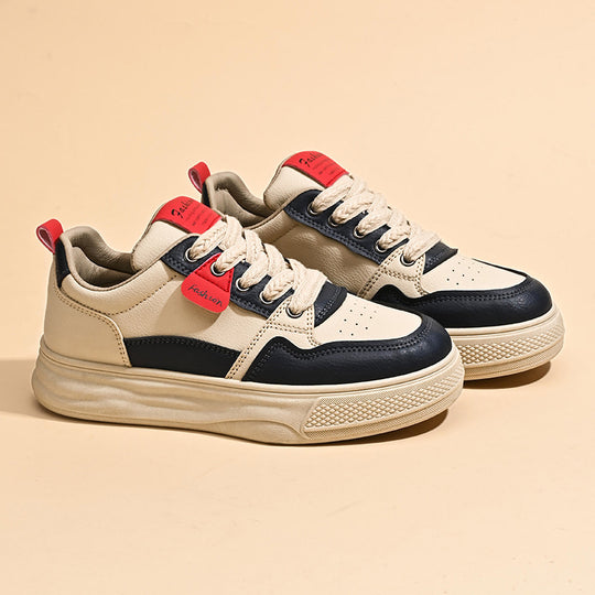 Damen Sportliche Sneakers mit gepolsterter Innensohle und rutschfester Laufsohle EB