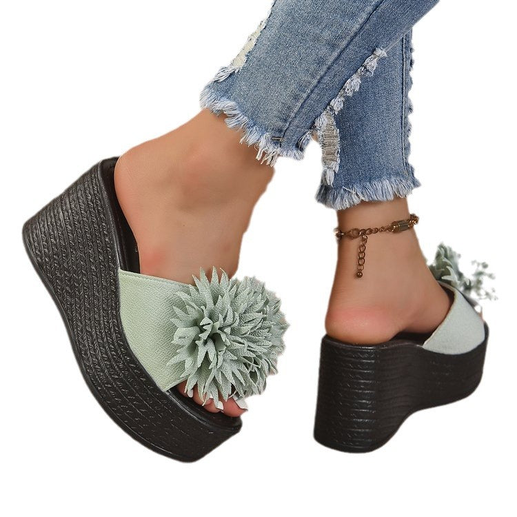 Damen Espadrilles mit modischem Blumendesign EB