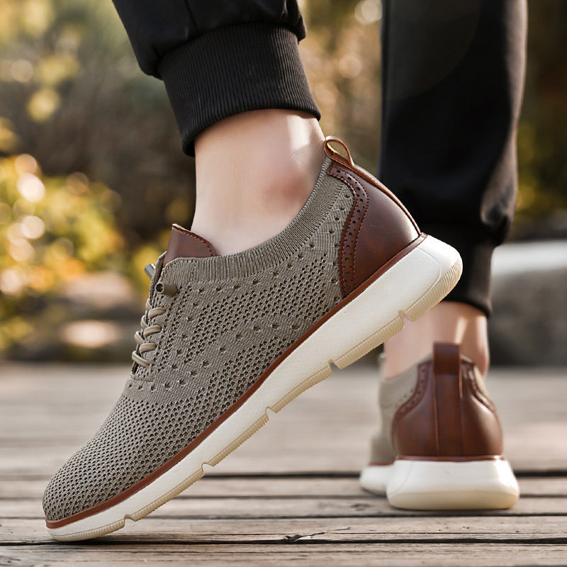 Damen sportliche atmungsaktive Sneakers mit innovativem Schnellschnürsystem EB