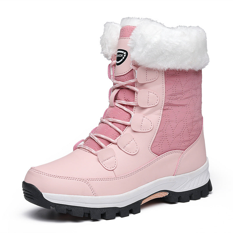 Damen Winterstiefel mit isolierendem Futter und rutschfester Sohle EB