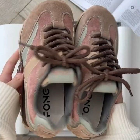 Damen Sneakers mit kuscheligem Futter und sportlichem Design EB